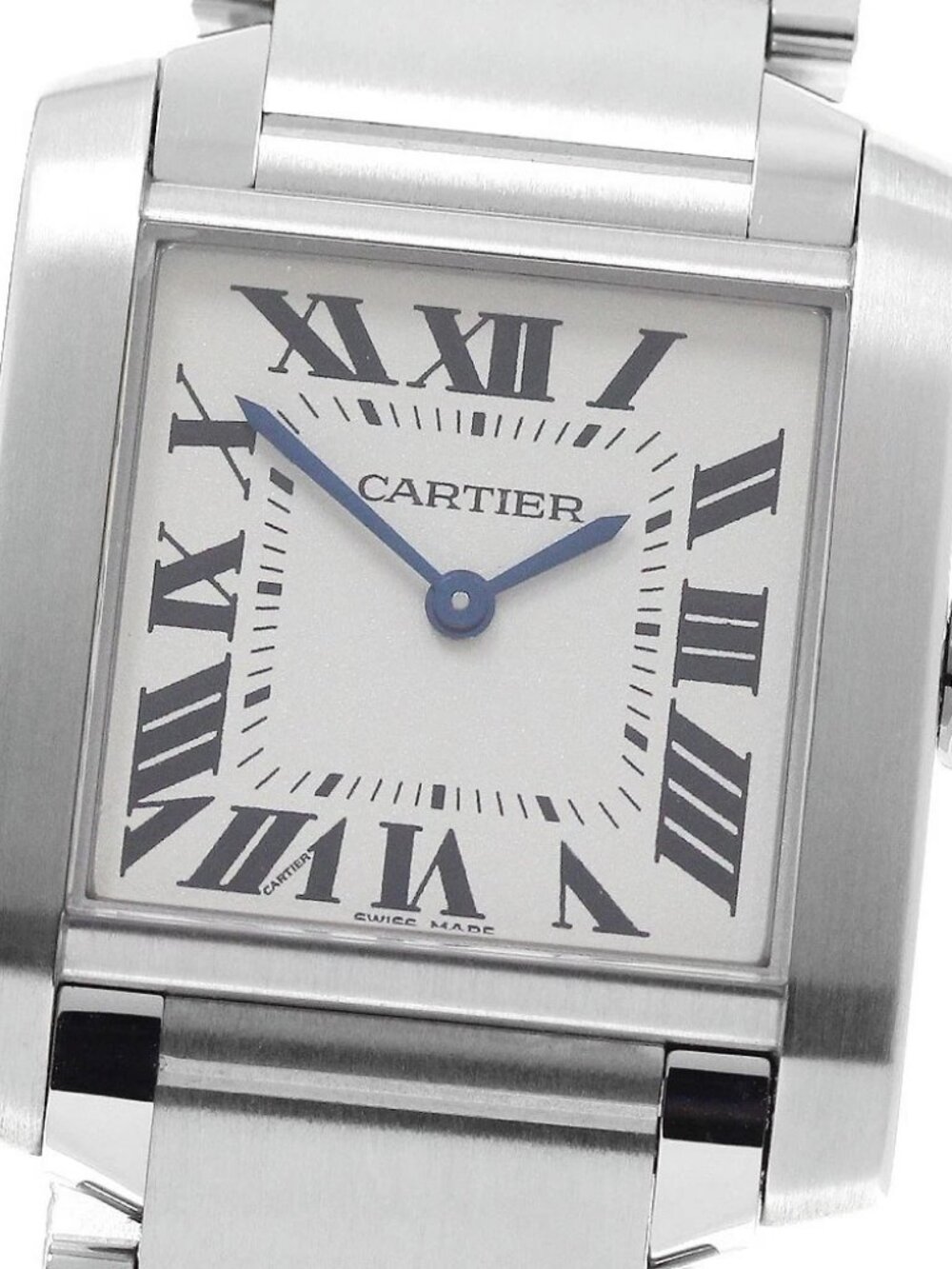 CARTIER Tank Francaise MM WSTA0005 beige Dial Quartz Boy's Watch_967158